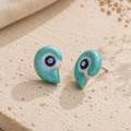 Aegean Talisman Blue Earrings