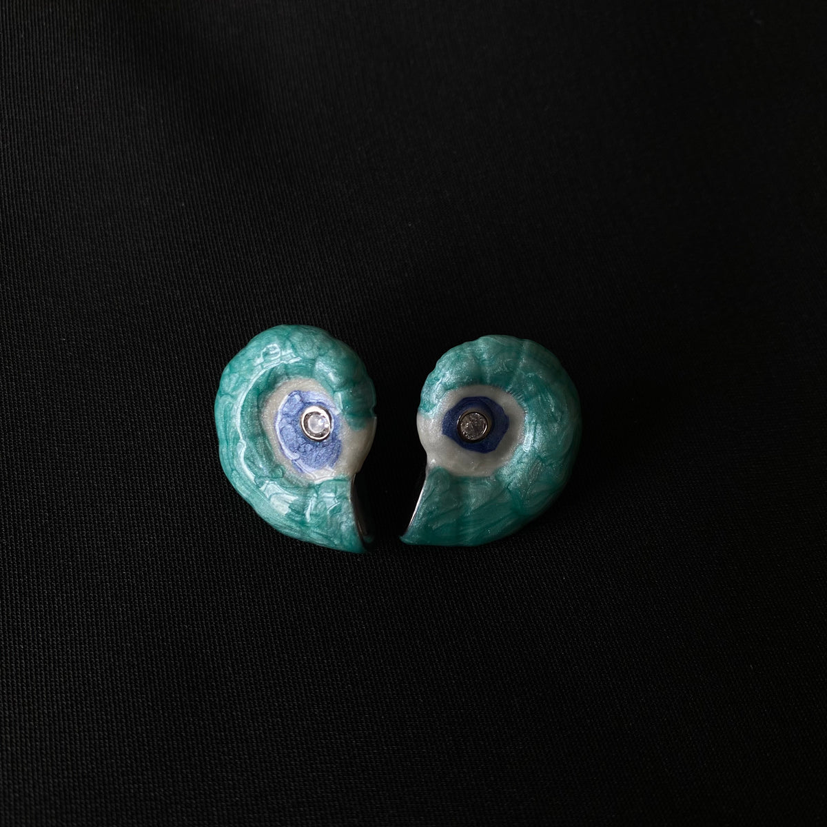 Aegean Talisman Blue Earrings